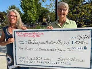 The People’s Medicine Project Selected to Receive the August Contribution!